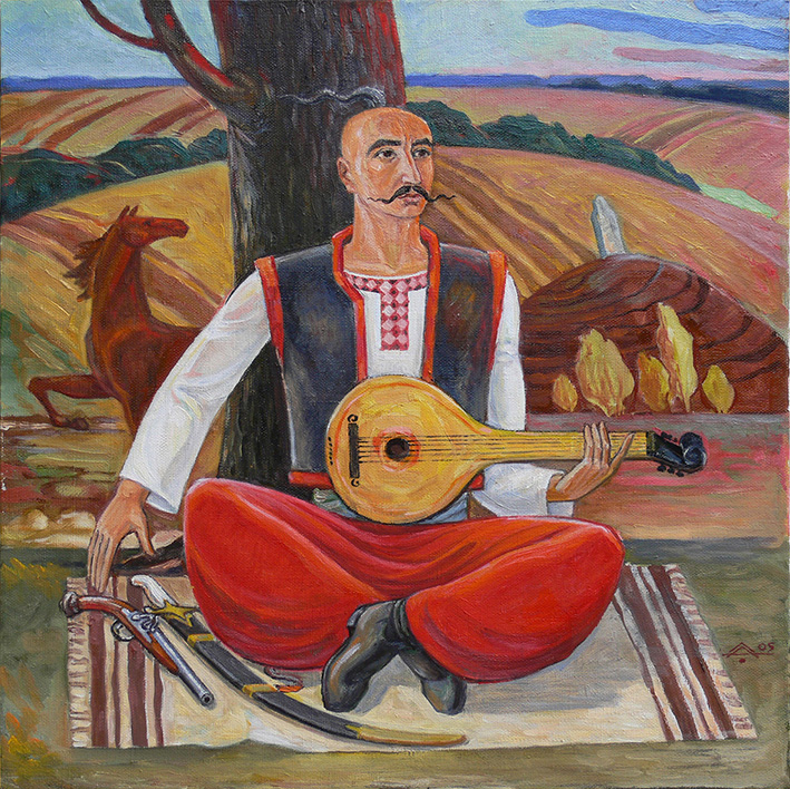 «Козак Мамай». 2005. Полотно, олія